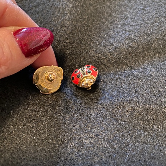 Kate Spade Ladybug earrings - Picture 3 of 5